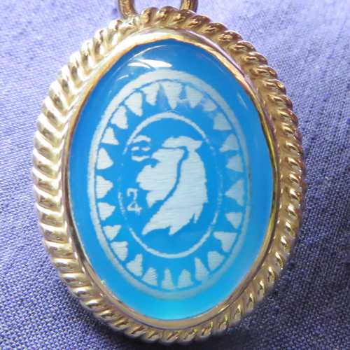  bronze lion head jupiter talisman