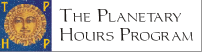 The Planetary Hours Program